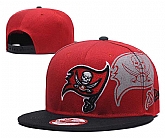 Buccaneers Team Logo Red Adjustable Hat GS,baseball caps,new era cap wholesale,wholesale hats